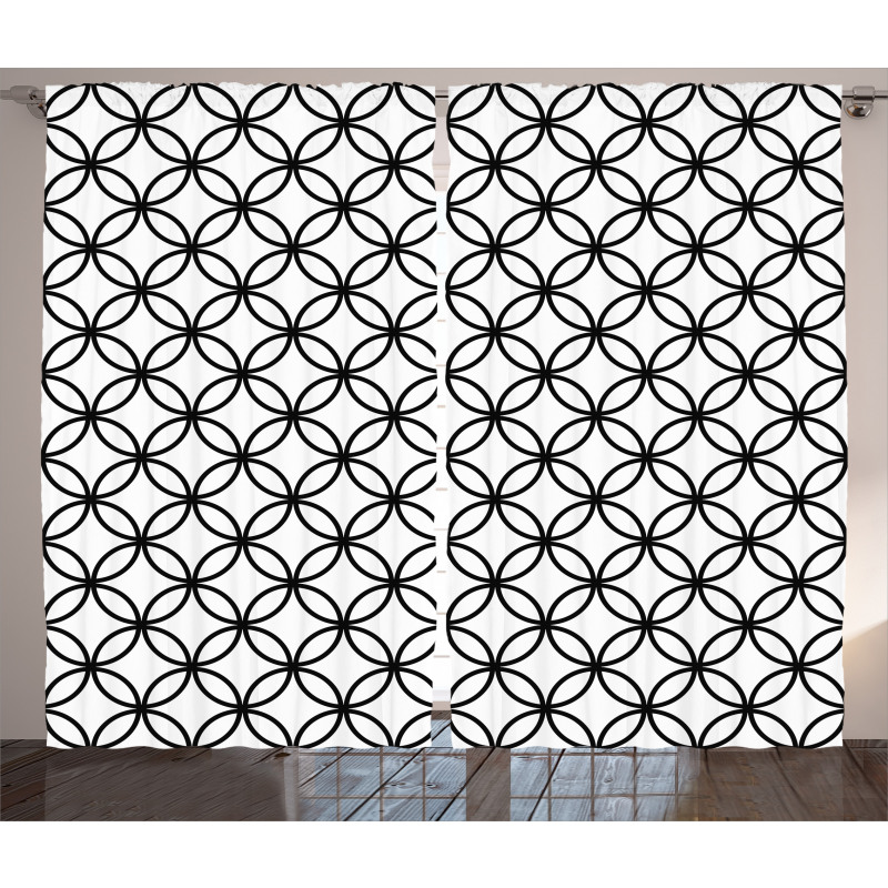 Minimal Pattern Curtain