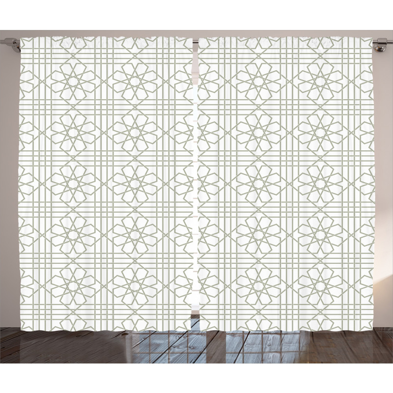 Mosaic Tiles Curtain