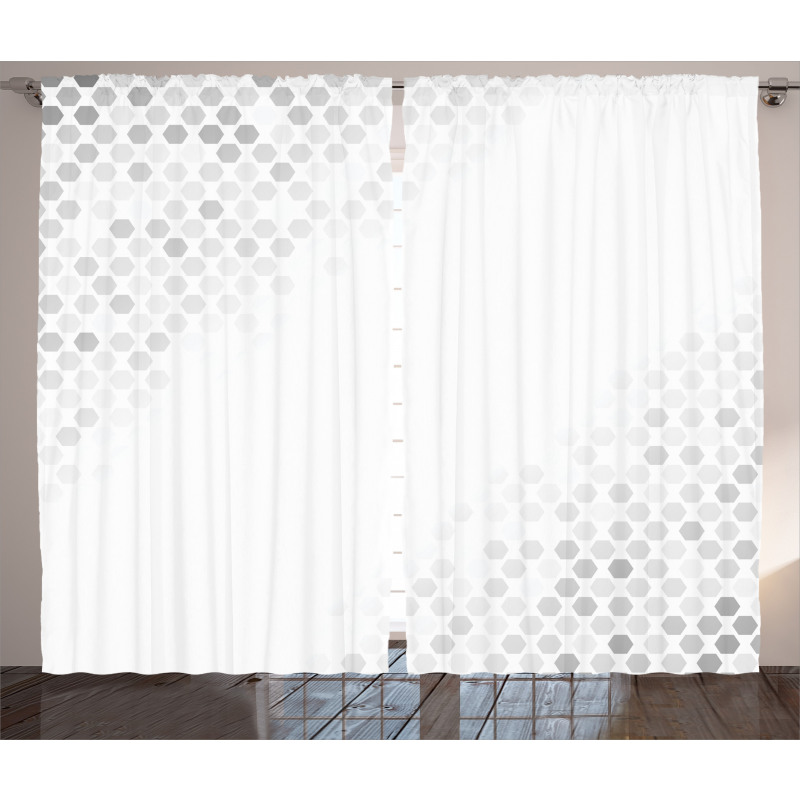 Abstract Mosaic Art Curtain