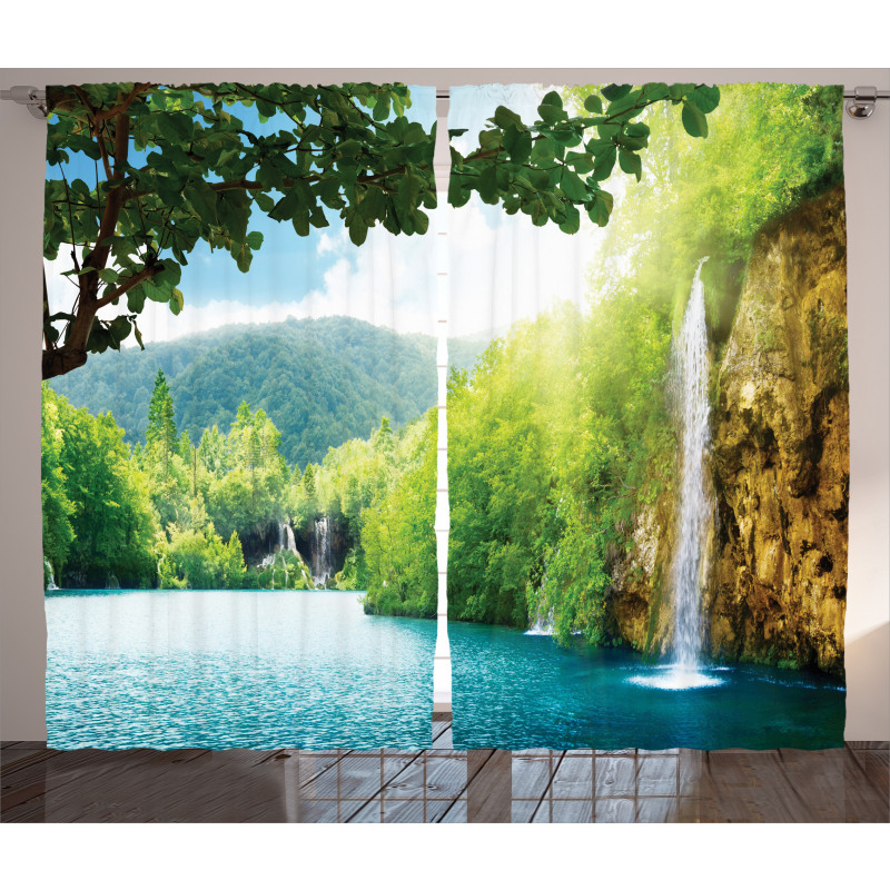 Crotian Lake Forest Curtain
