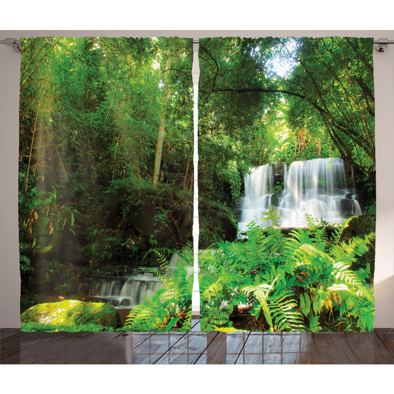 Spring Botanic Forest Curtain
