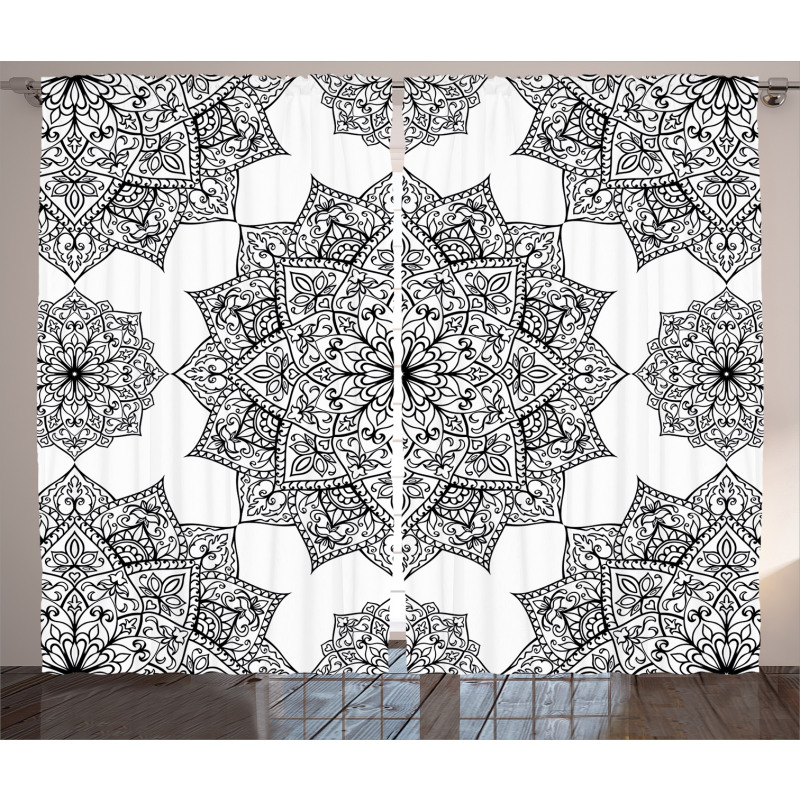 Eastern Mosaic Patterns Curtain