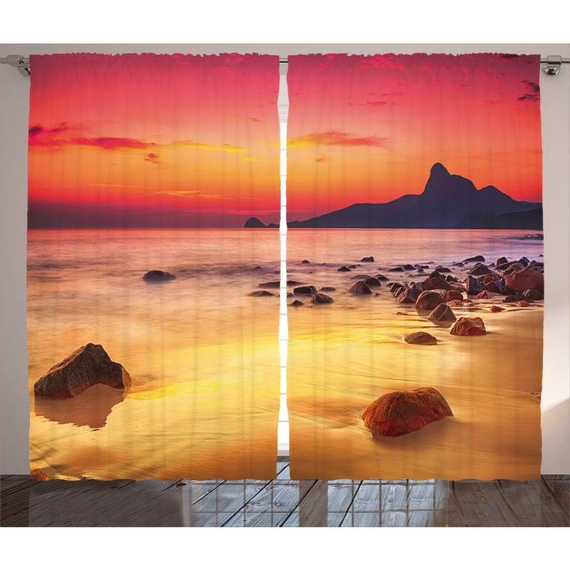 Mystic Sunrise over Sea Curtain