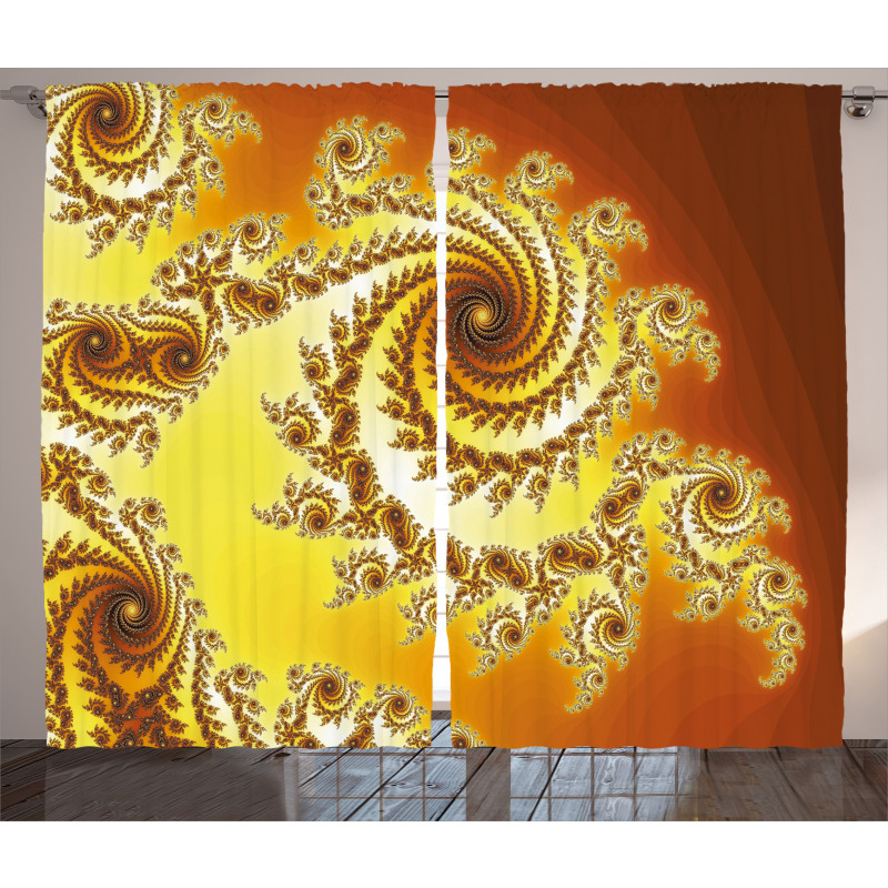 Spiral Infinity Curtain