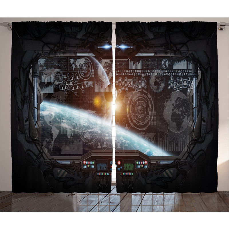 Wold Stardust Scenery Curtain