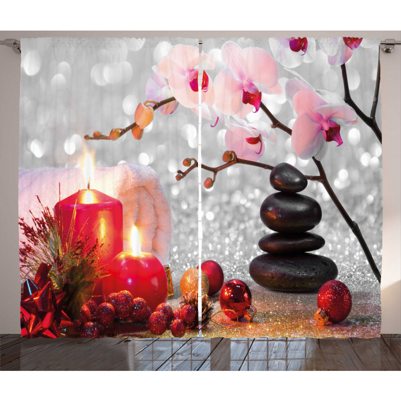 Winter Orchid Stone Curtain