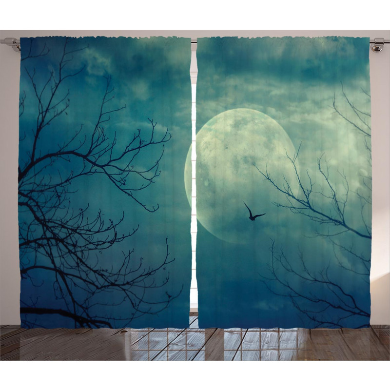 Haunted Forest Curtain