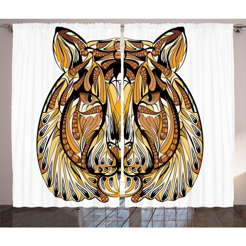 Lion Curtain