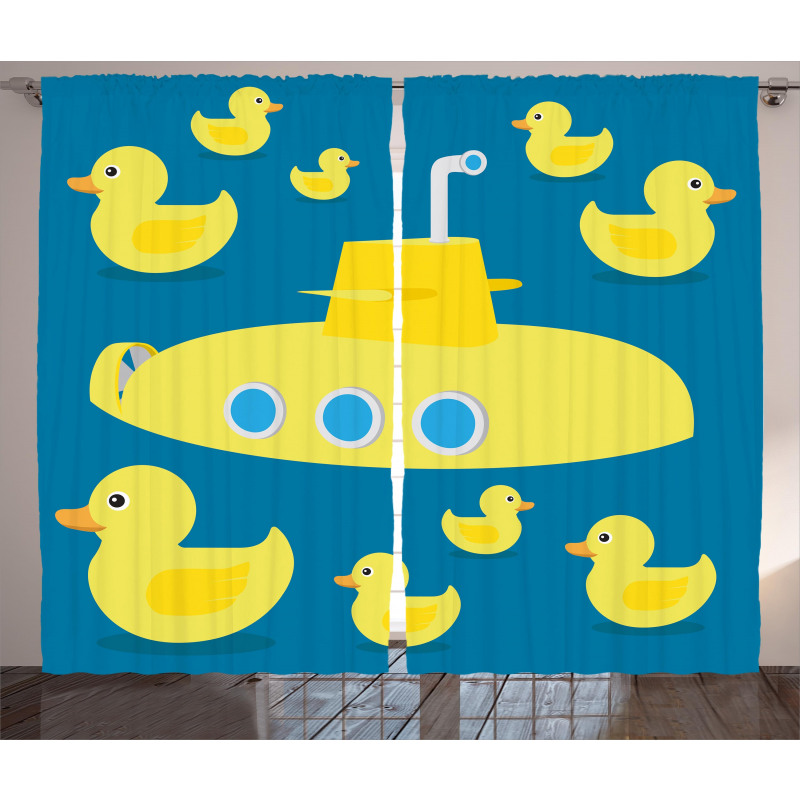 Yellow Submarine Curtain