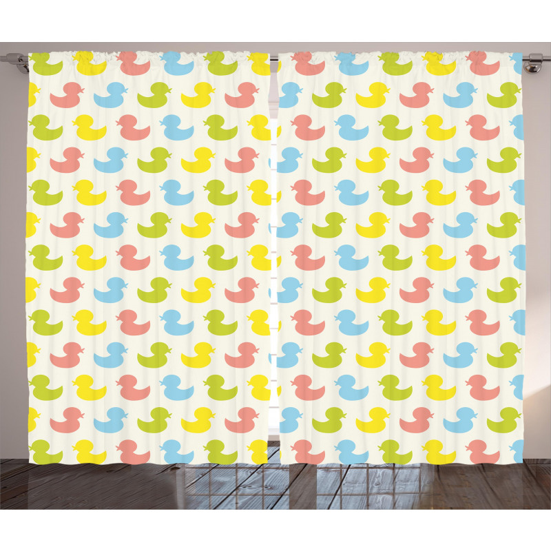 Colorful Baby Art Curtain
