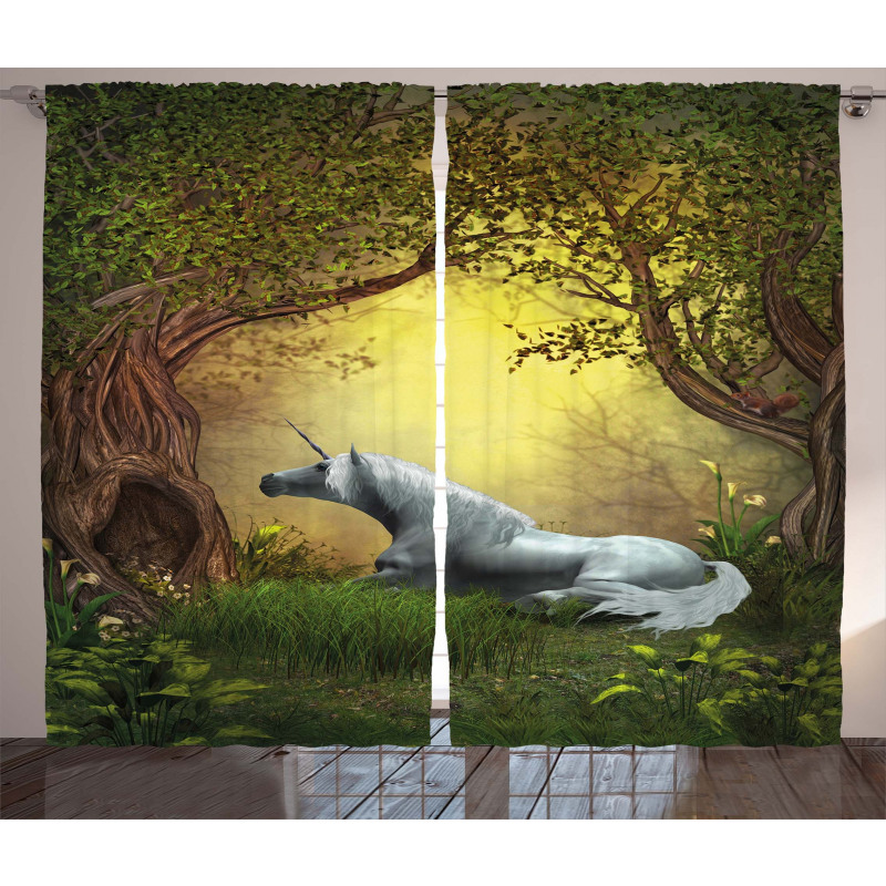 Fantasy Forest Curtain