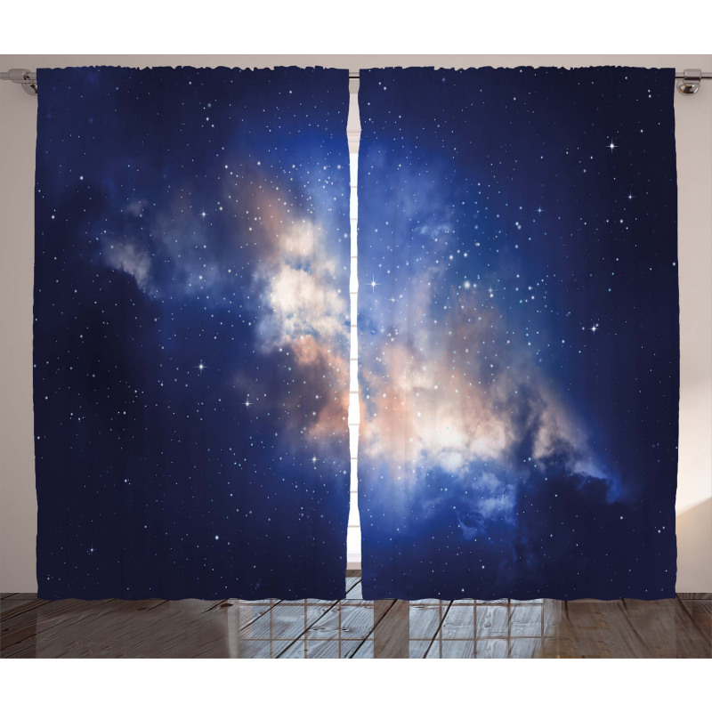 Immense Space Hole View Curtain