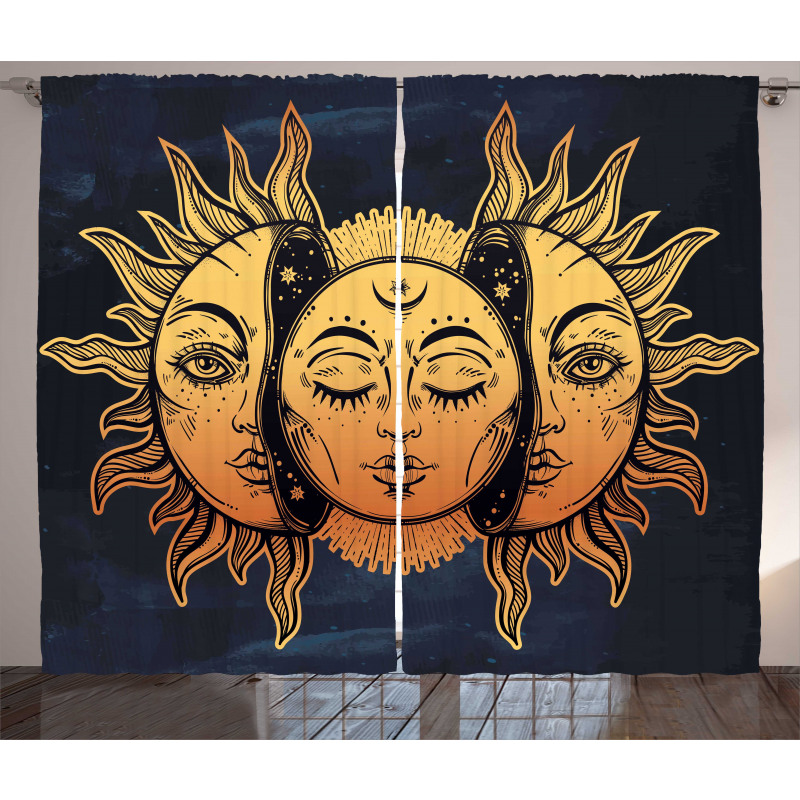 Mystic Moon Sun Curtain