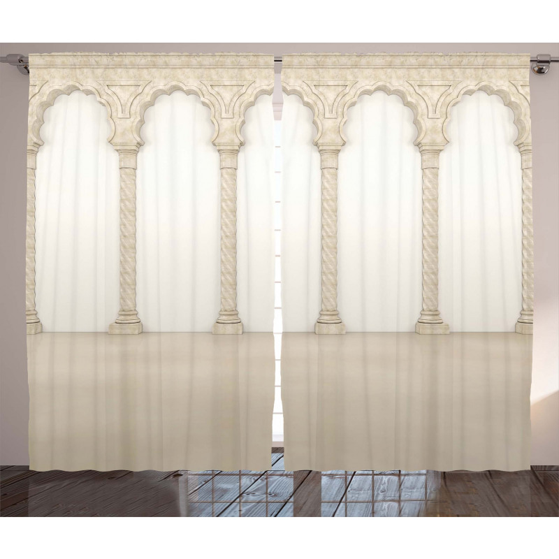 Column Arches Curtain