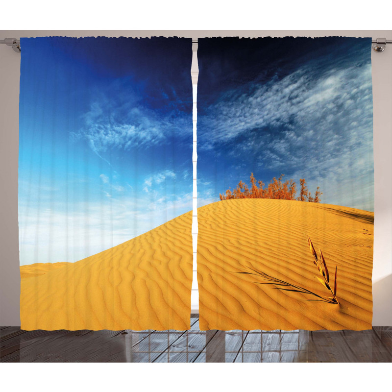 Desert Sand Dunes Curtain