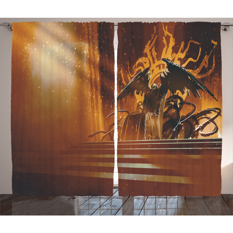 Dark Fiction Emblem Curtain