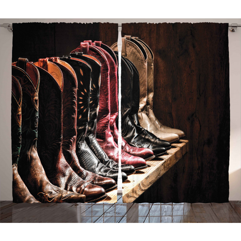 Cowgirl Rodeo Curtain
