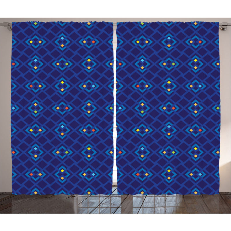 Geometric Mosaics Curtain