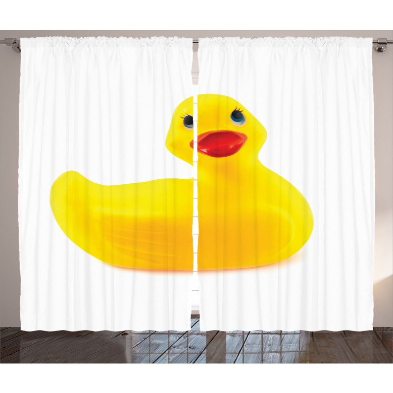 Yellow Ducky Curtain