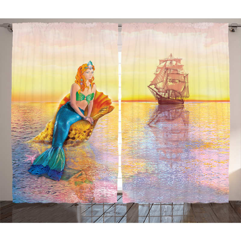 Mythical Ocean Curtain