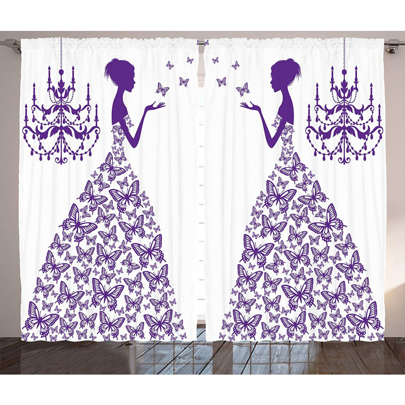 Antique Chandelier Princess Curtain