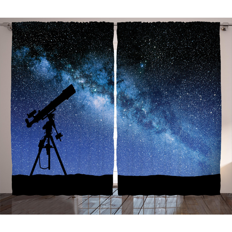 Milky Way Nİght Galaxy Curtain