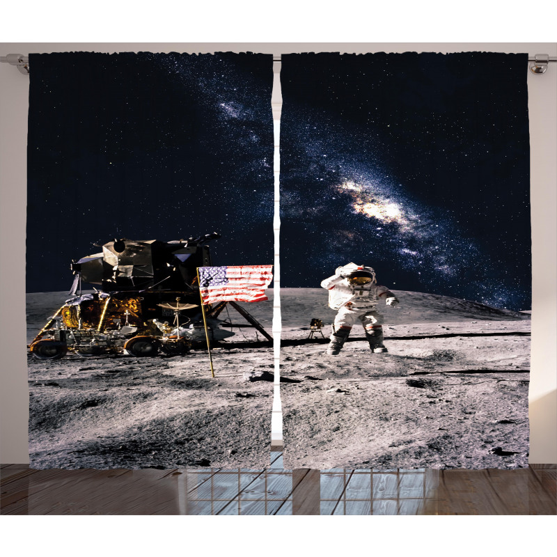 Rocket Travelling Space Curtain