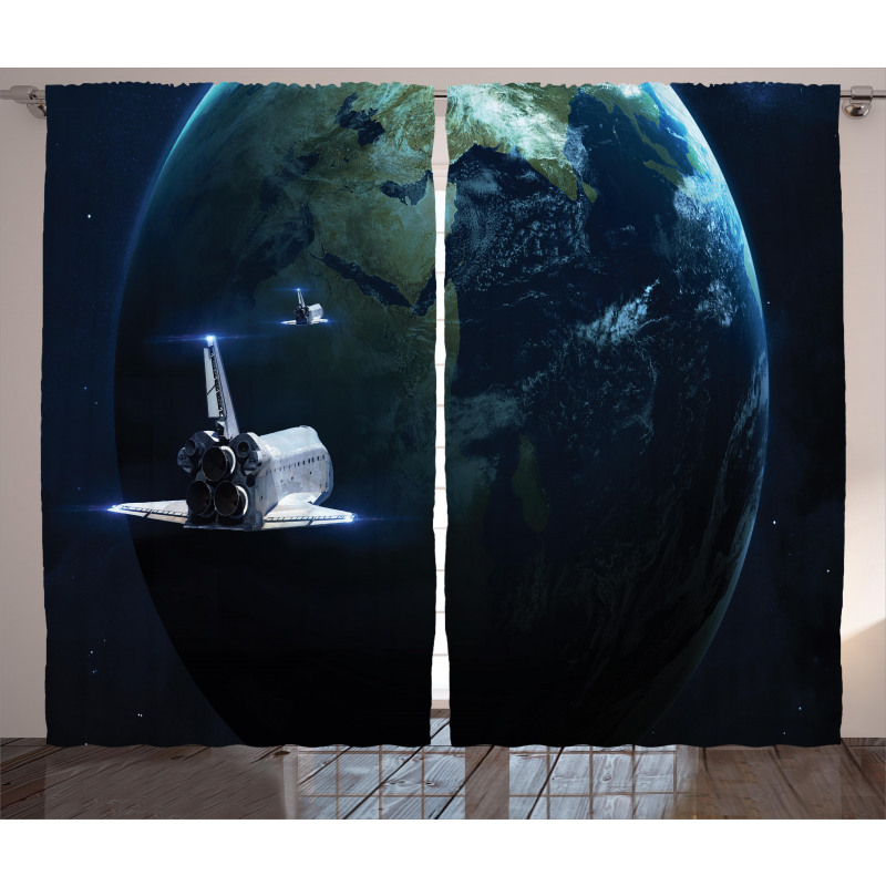 Spaceship Earth Fiction Curtain