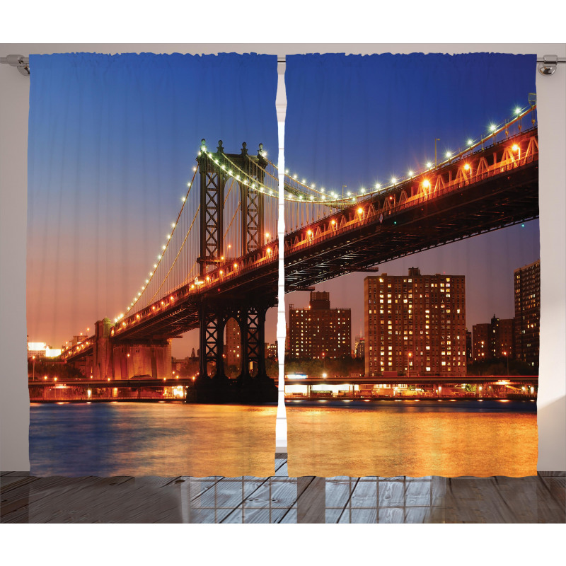 Brooklyn Town River Curtain