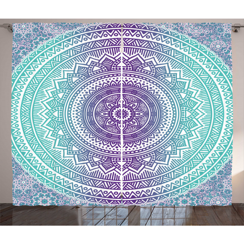 Hippie Mandala Curtain