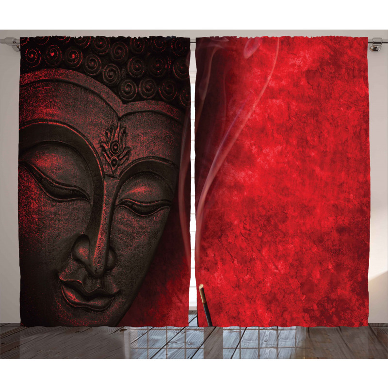 Zen Yoga Hippie Design Curtain