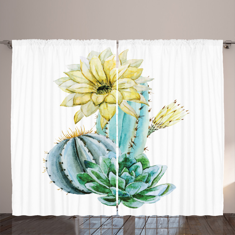 Plant Spikes Cactus Curtain