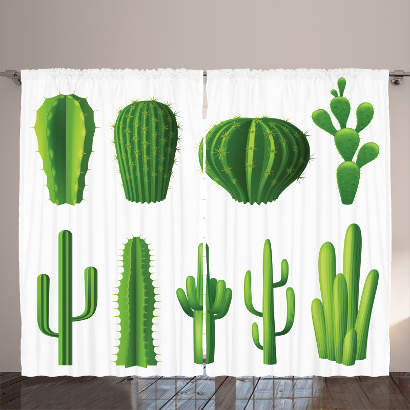 Hot Mexican Desert Curtain