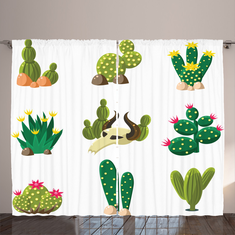 Mexican South Desert Curtain
