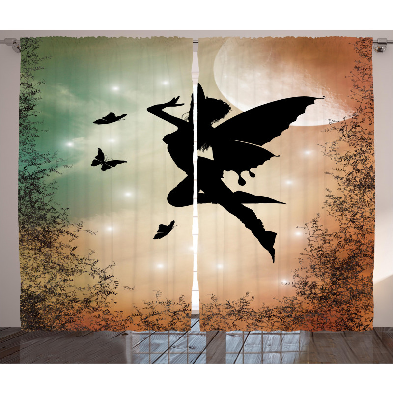 Fairy and Butterfly Wing Curtain