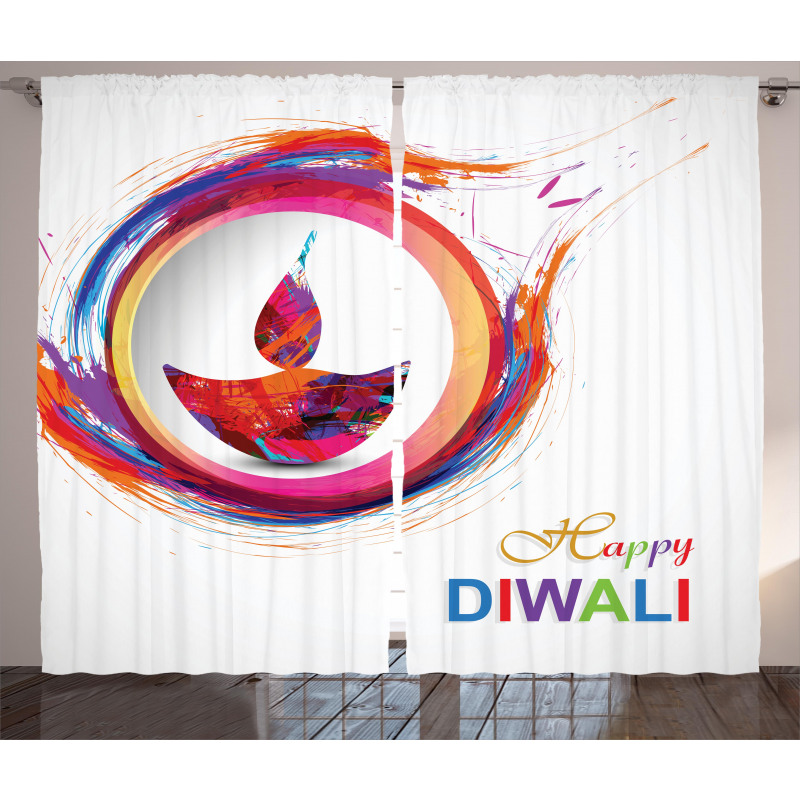 Diwali Candle Curtain