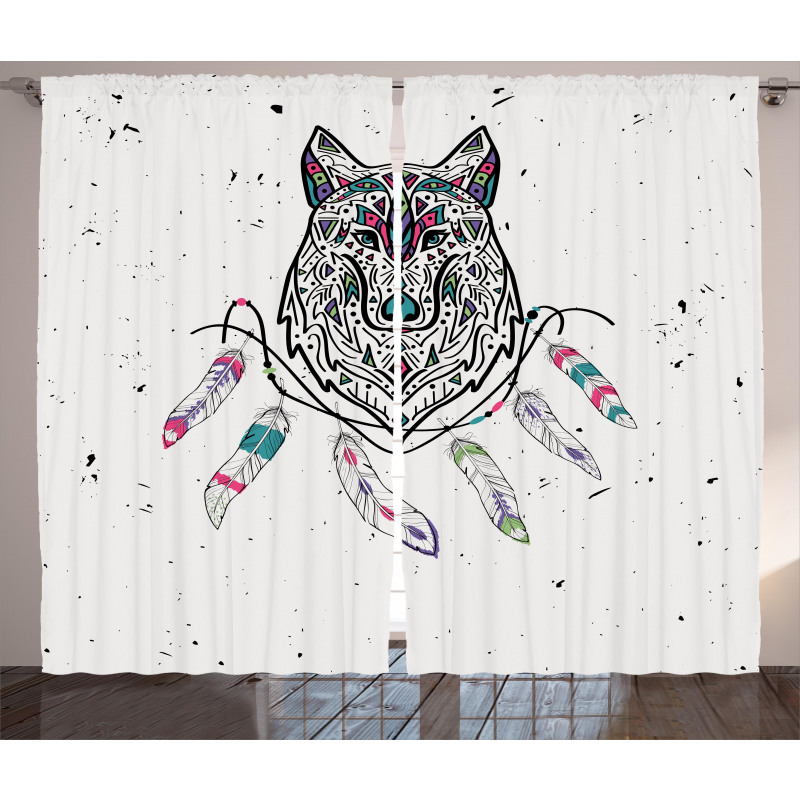 Inspirational Wild Free Curtain