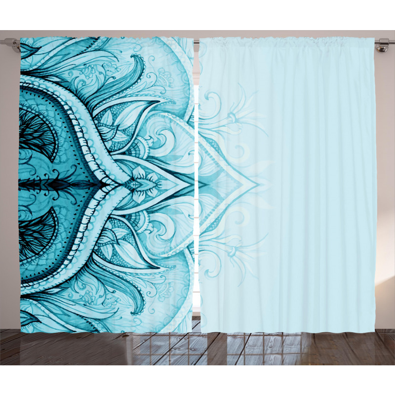 Ornamental Lace Curtain