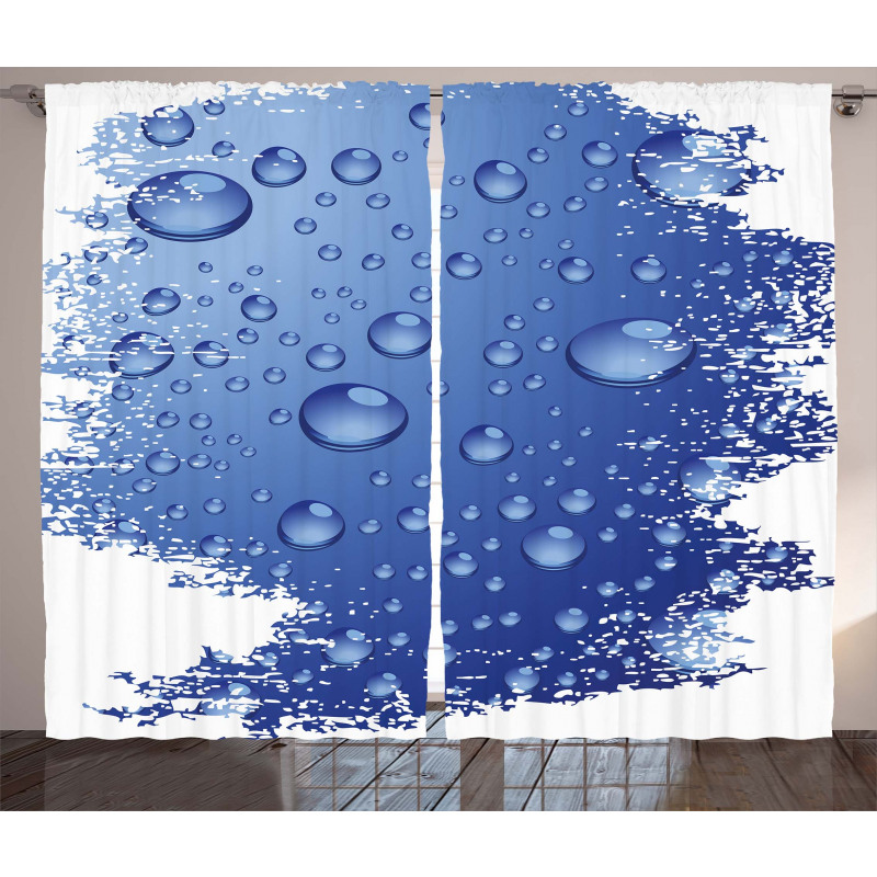 Bubble Water Rain Drop Curtain