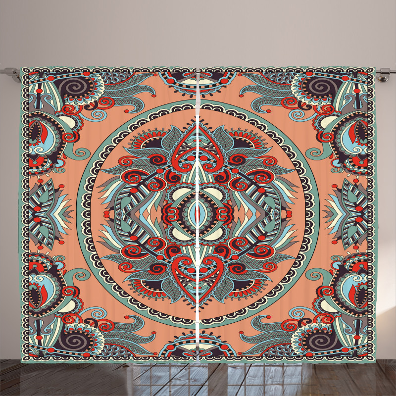 Ukranian Carpet Curtain