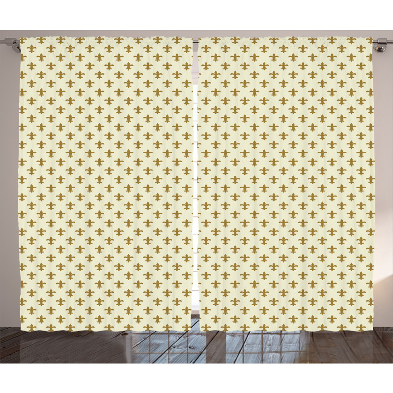 Flower of the Lily Design Curtain