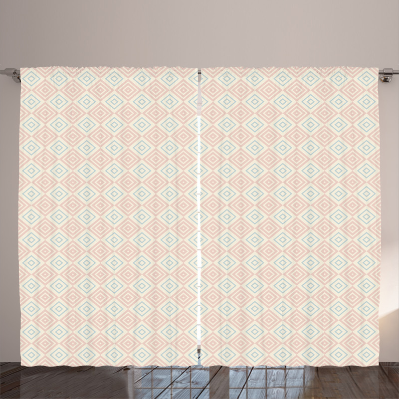 Diamond Line Tile Curtain