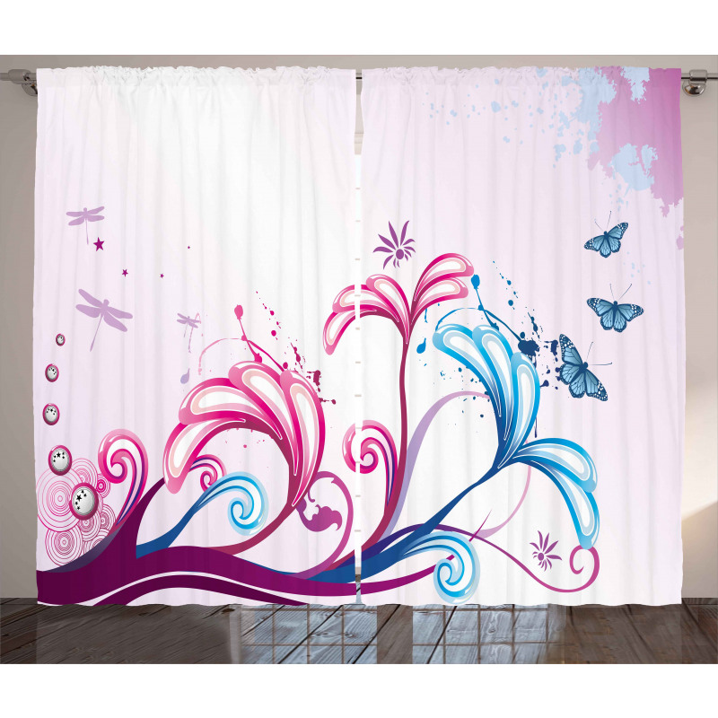 Spring Style Design Curtain