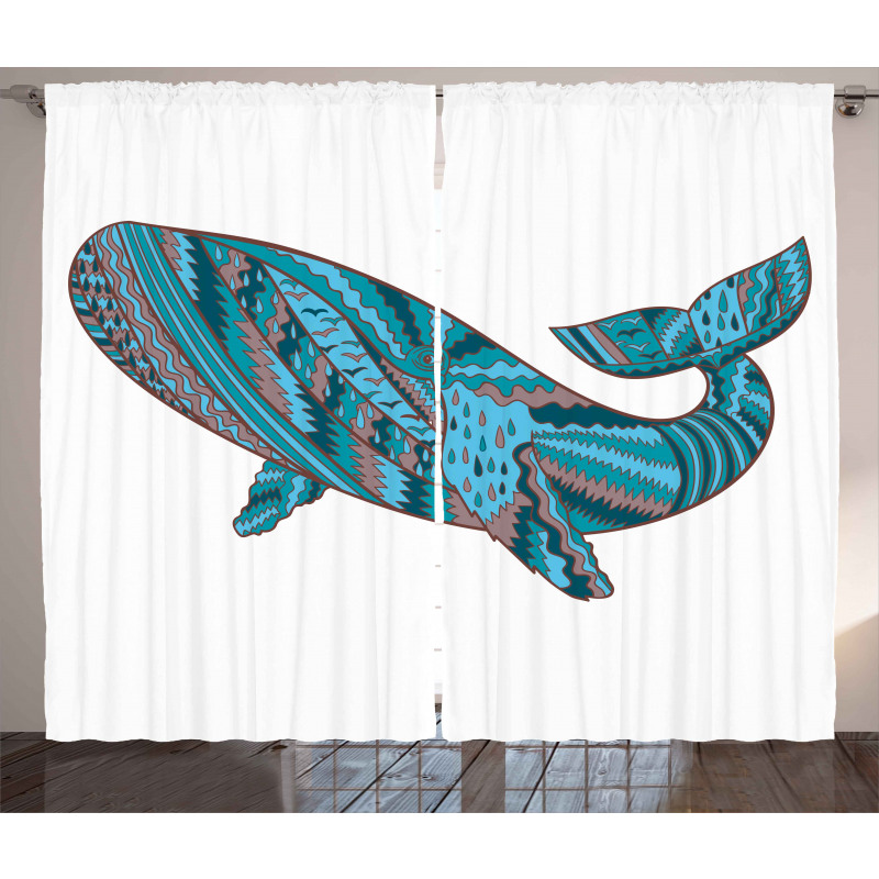 Humpback Whale Sea Curtain