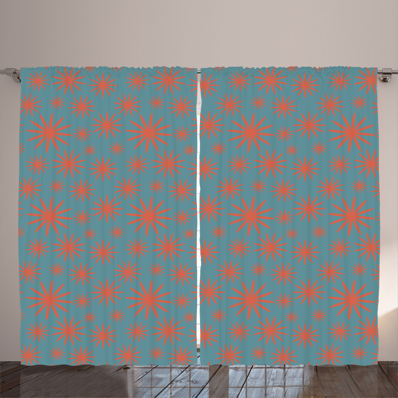 Vintage 50s Inspired Curtain