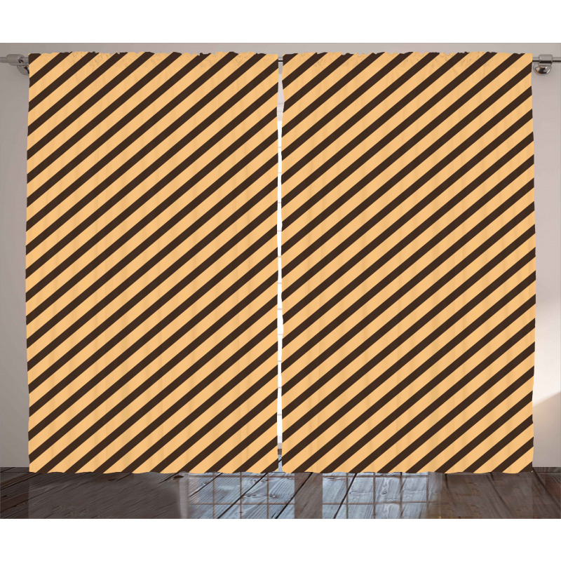 Striped Modern Curtain