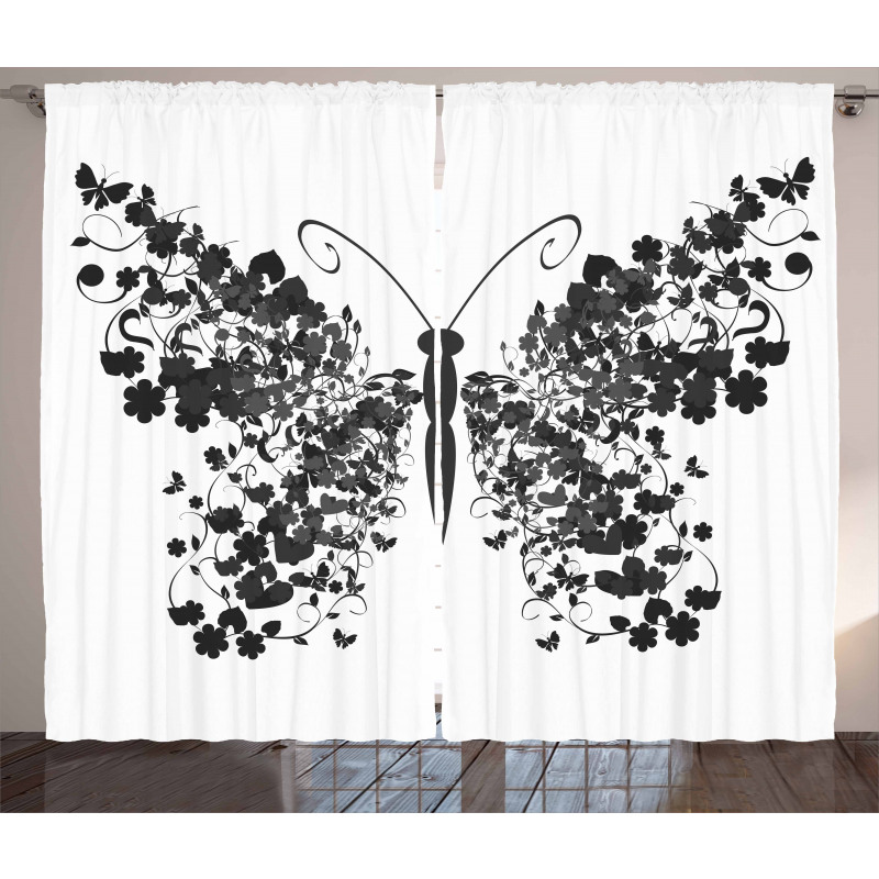 Wings Animal Design Curtain