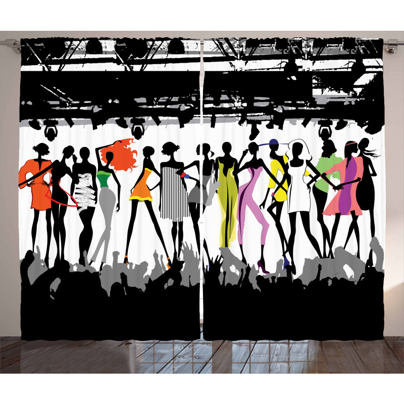 Modern Colorful Fashion Curtain