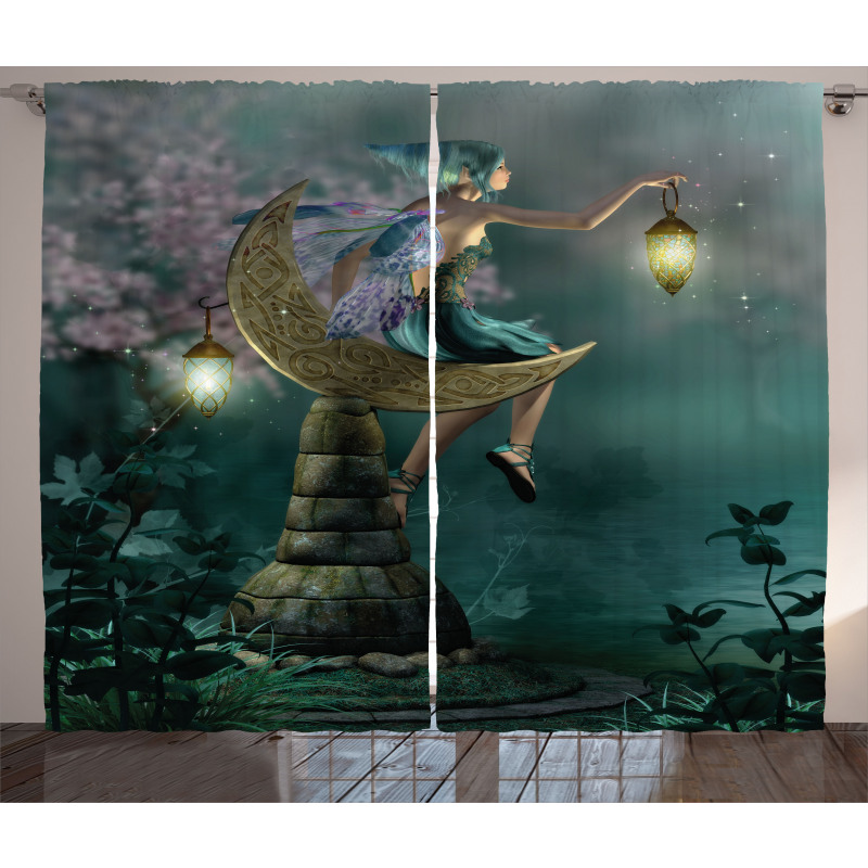 Little Pixie Lantern Curtain