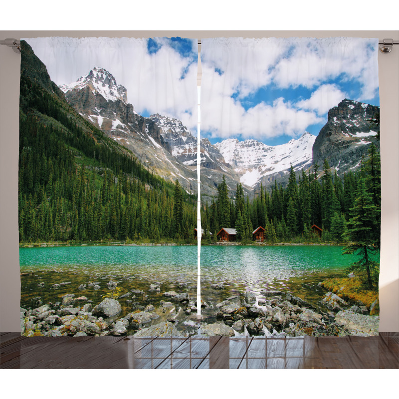 Canada Ohara Lake Wiev Curtain